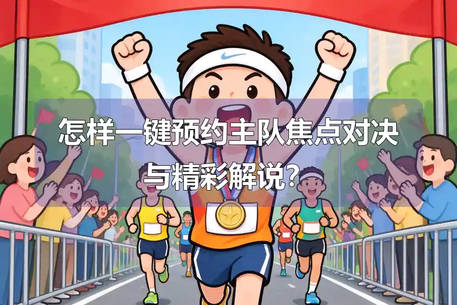 怎样一键预约主队焦点对决与精彩解说?